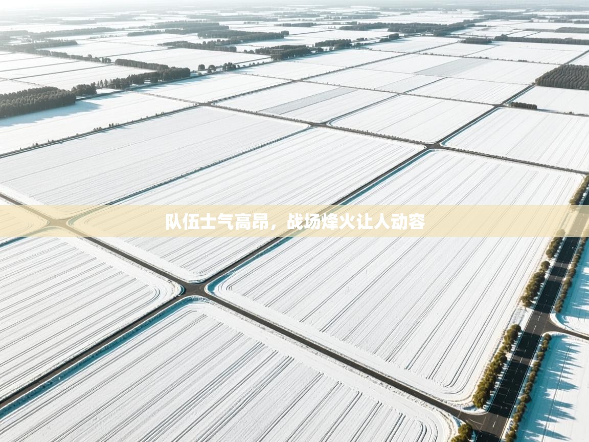 队伍士气高昂，战场烽火让人动容